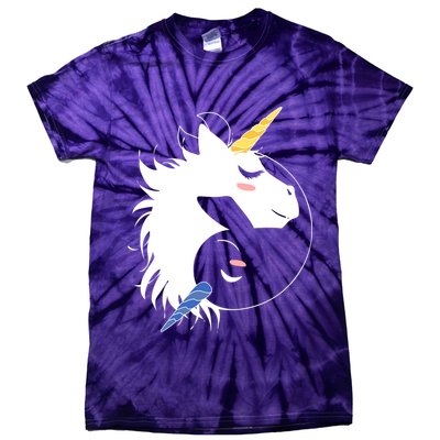 Unicorn Ying Yang Tie-Dye T-Shirt