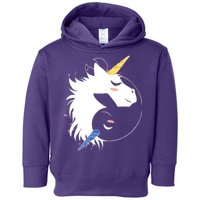 Unicorn Ying Yang Toddler Hoodie