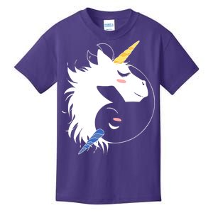 Unicorn Ying Yang Kids T-Shirt