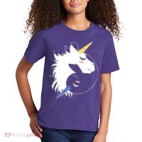 Unicorn Ying Yang Kids T-Shirt