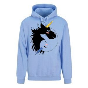 Unicorn Ying Yang Unisex Surf Hoodie