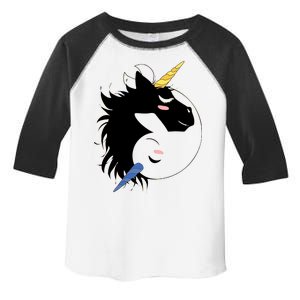 Unicorn Ying Yang Toddler Fine Jersey T-Shirt