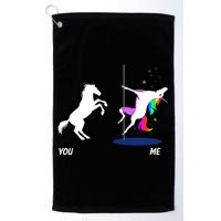 Unicorn You Me Golf Towel