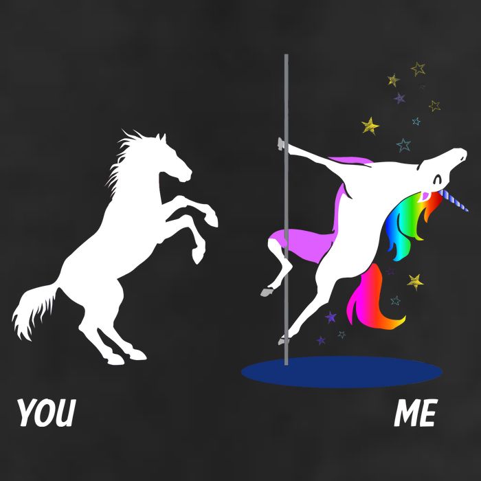 Unicorn You Me Golf Towel