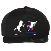 Unicorn You Me Wool Snapback Cap
