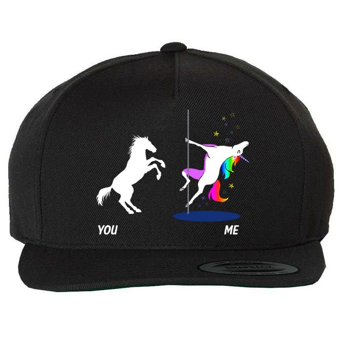 Unicorn You Me Wool Snapback Cap