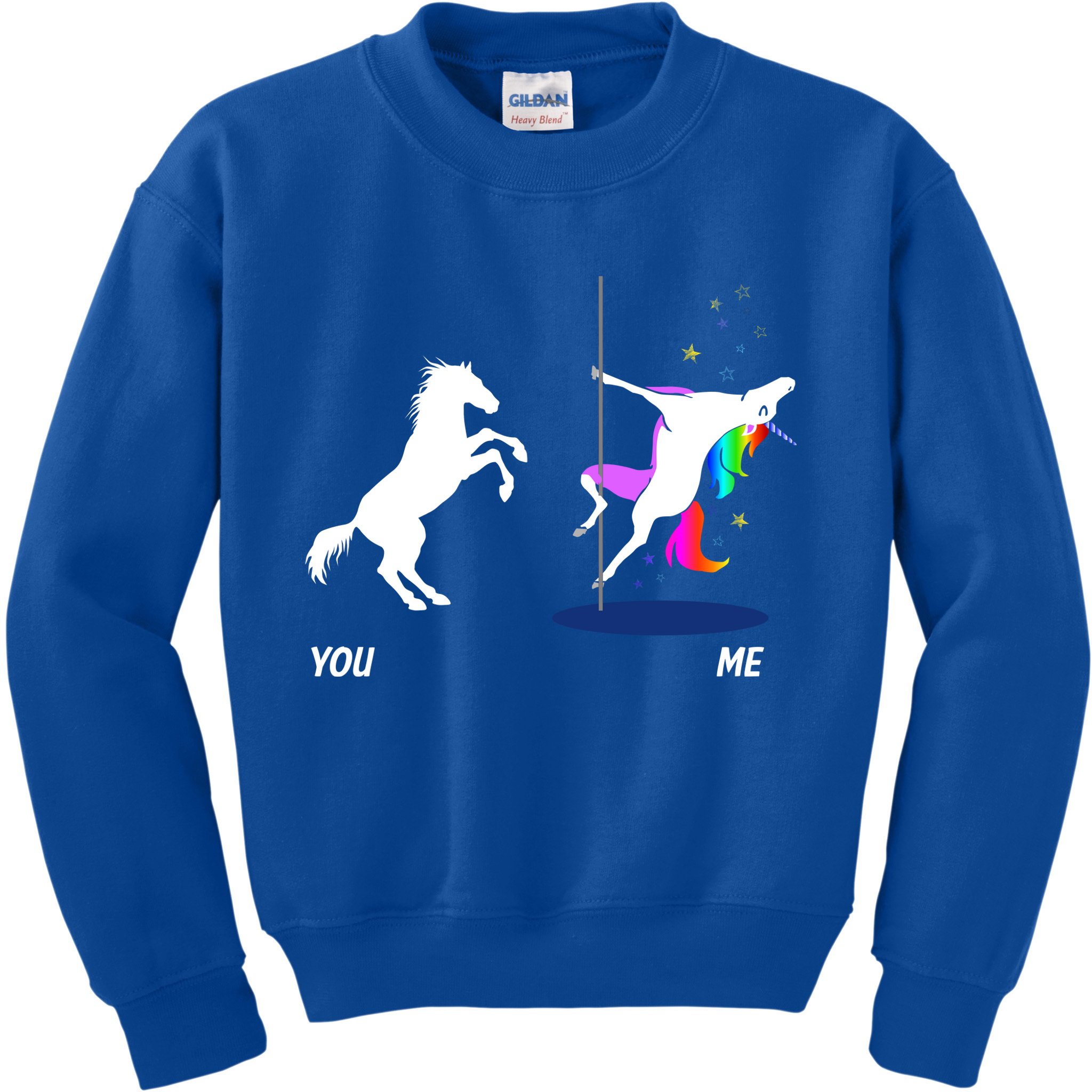 Unicorn You Me Kids Sweatshirt