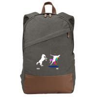 Unicorn You Me Cotton Canvas Backpack