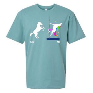 Unicorn You Me Sueded Cloud Jersey T-Shirt