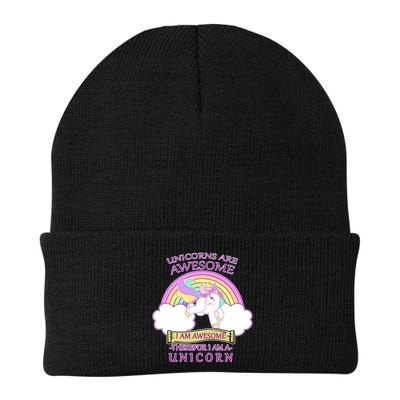 Unicorns Are Awesome Therefor I Am S Unicorn Beanie