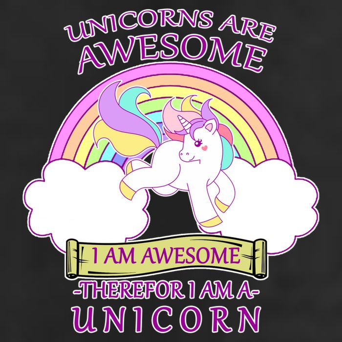 Unicorns Are Awesome Therefor I Am S Unicorn Golf Towel