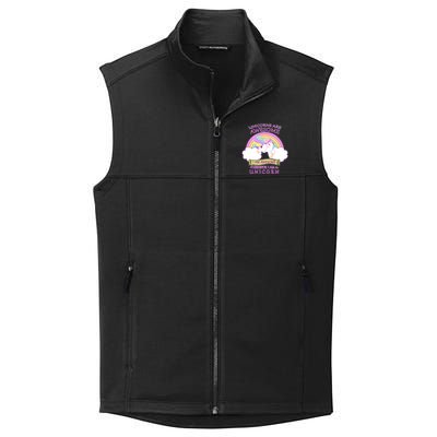 Unicorns Are Awesome Therefor I Am S Unicorn Collective Smooth Fleece Vest