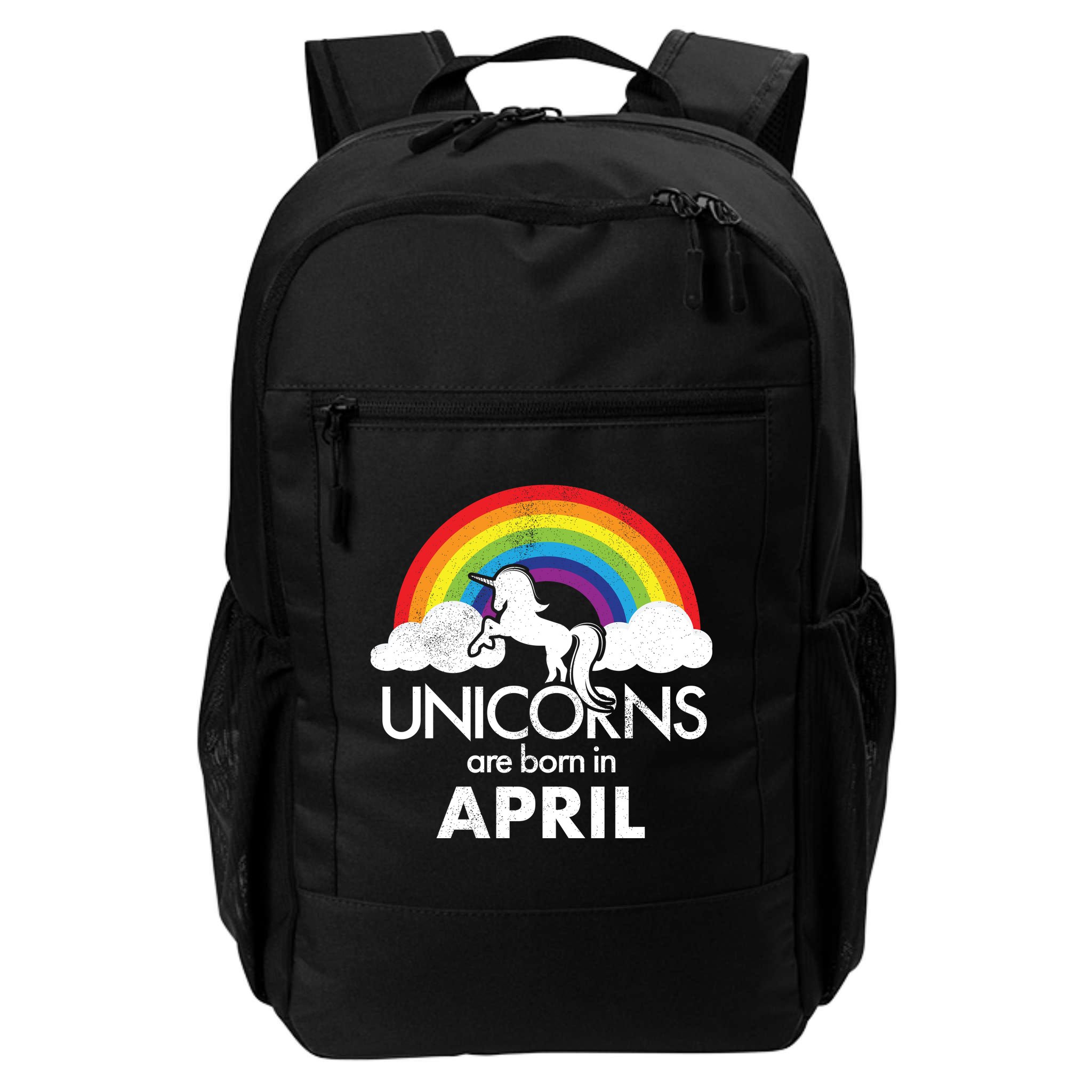 Unicorns Are Born In April Backpack