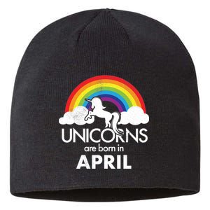 Unicorns Are Born in April Sustainable Beanie