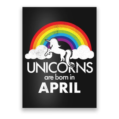 Unicorns Are Born in April Poster