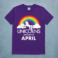 Unicorns Are Born In April T-Shirt