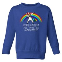 Unicorns are Born in August Birthday Toddler Sweatshirt