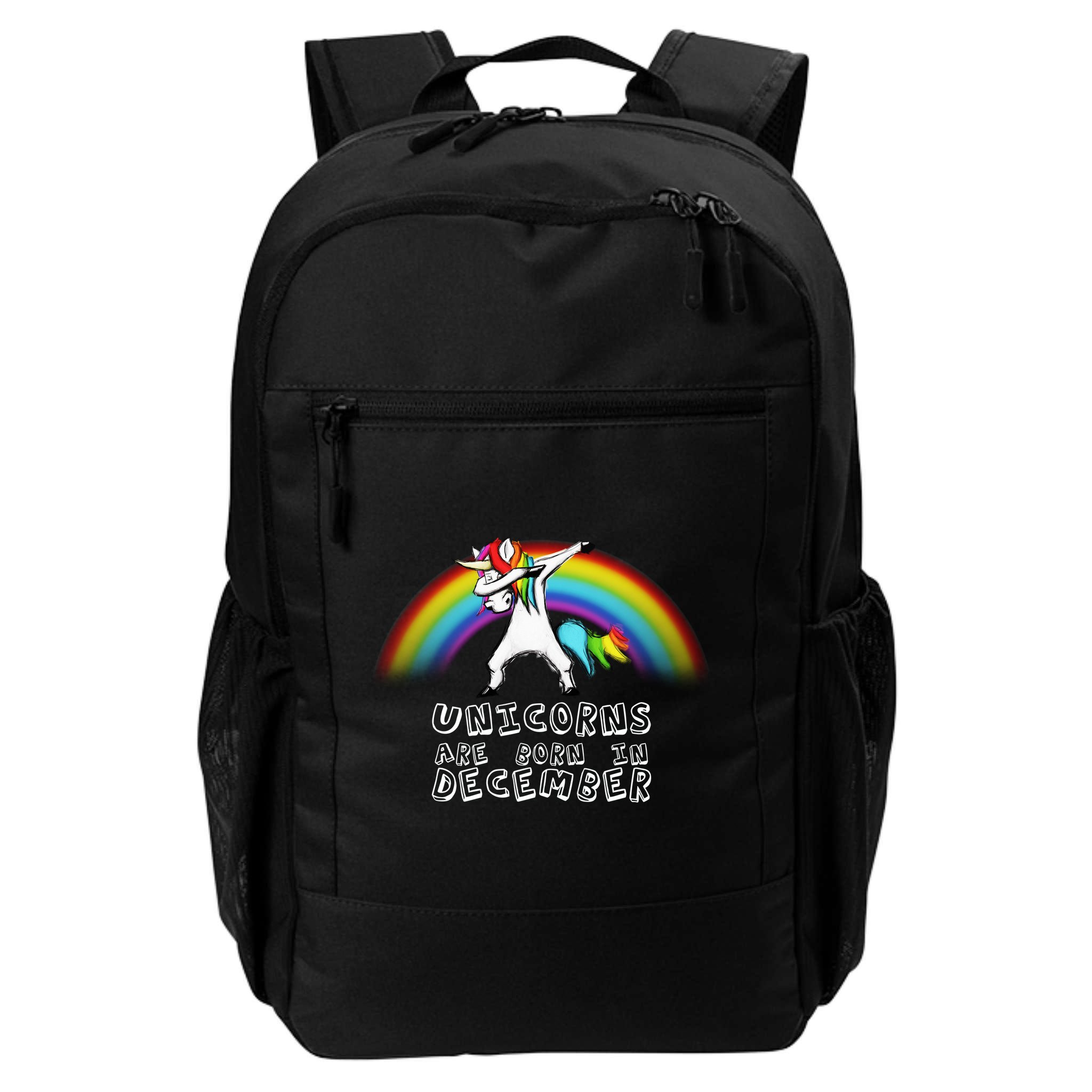 Unicorns Are Born In December Backpack
