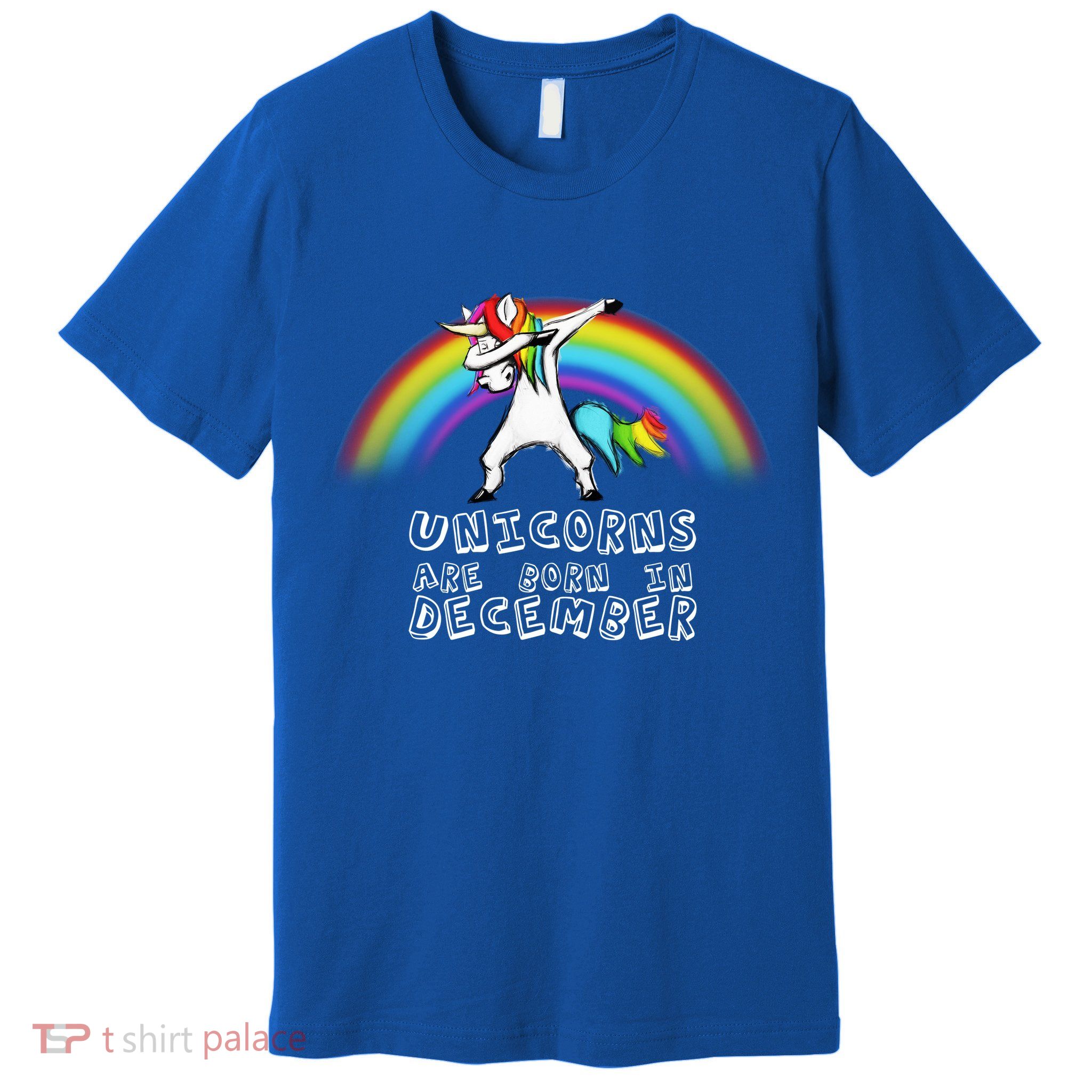 Unicorns Are Born In December Premium T-Shirt