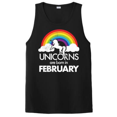 Unicorns Are Born in February  PosiCharge Competitor Tank