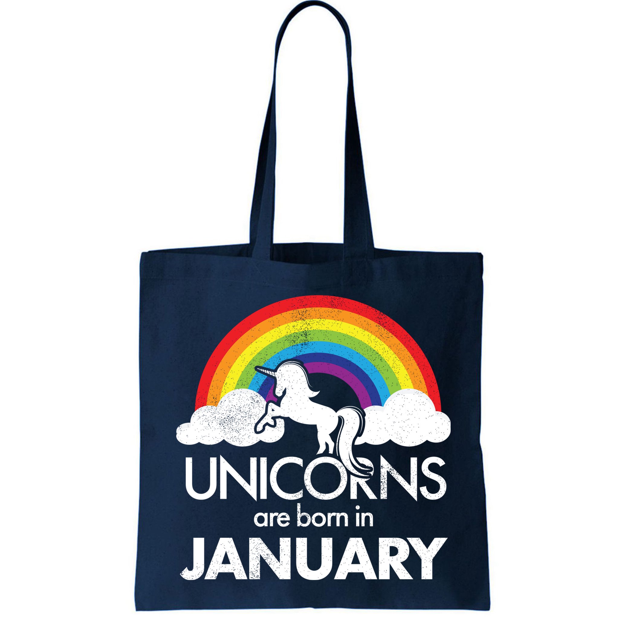 Unicorns Are Born In January Bag