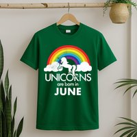 Unicorns Are Born in June T-Shirt