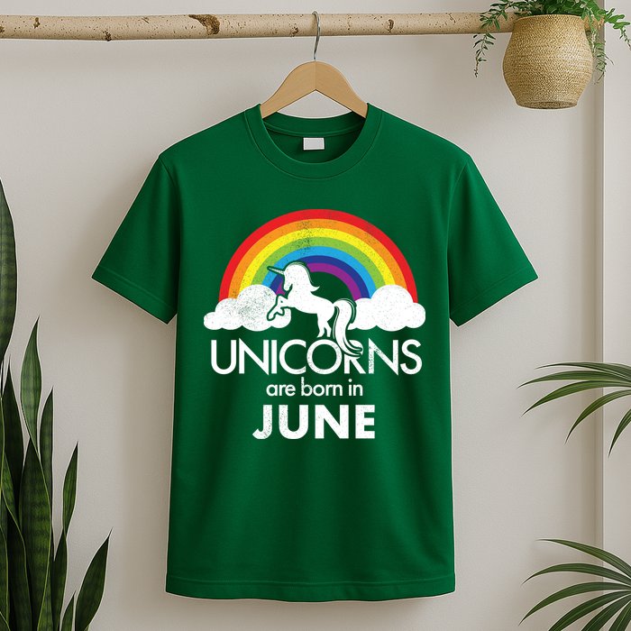 Unicorns Are Born in June T-Shirt