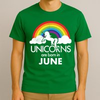 Unicorns Are Born in June T-Shirt