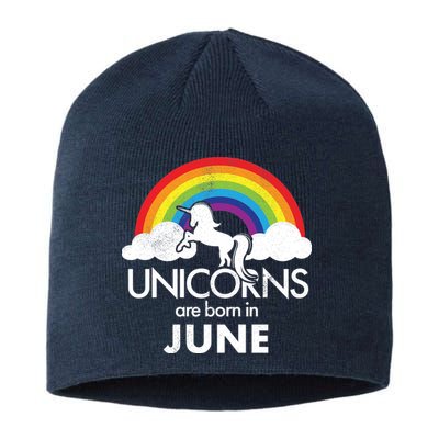 Unicorns Are Born in June Sustainable Beanie