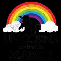 Unicorns Are Born in March Mug
