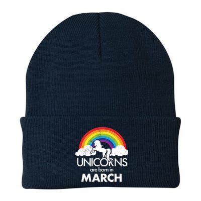Unicorns Are Born in March Beanie