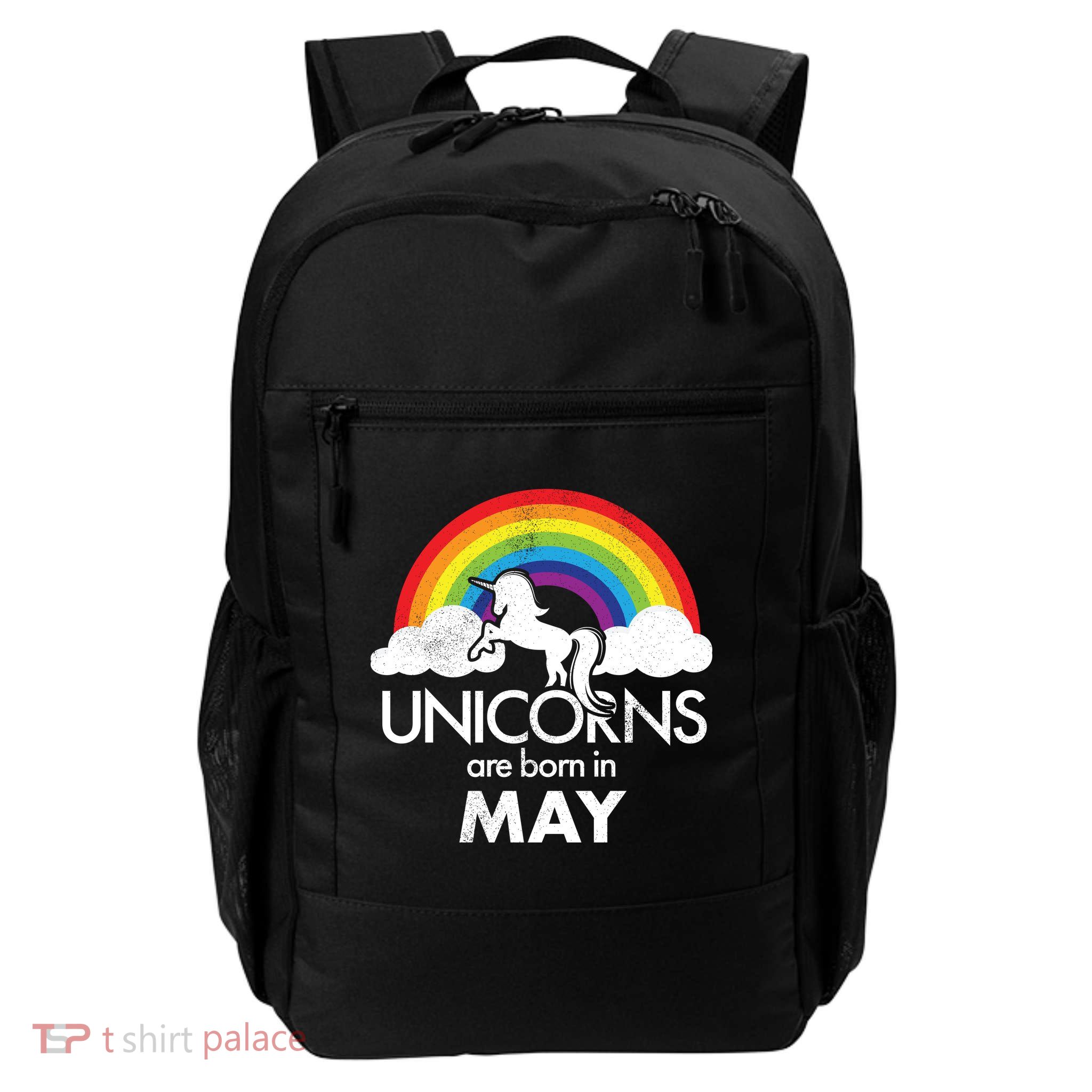 Unicorns Are Born in May Daily Commute Backpack