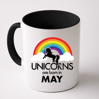 Unicorns Are Born in May Mug