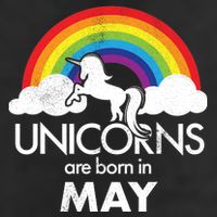 Unicorns Are Born in May Hat