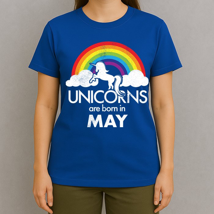 Unicorns Are Born in May T-Shirt