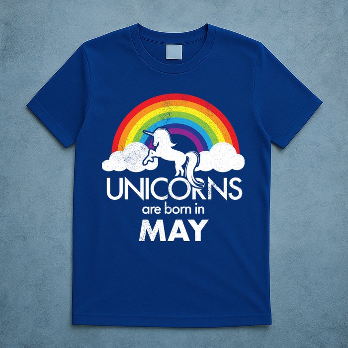 Unicorns Are Born in May T-Shirt
