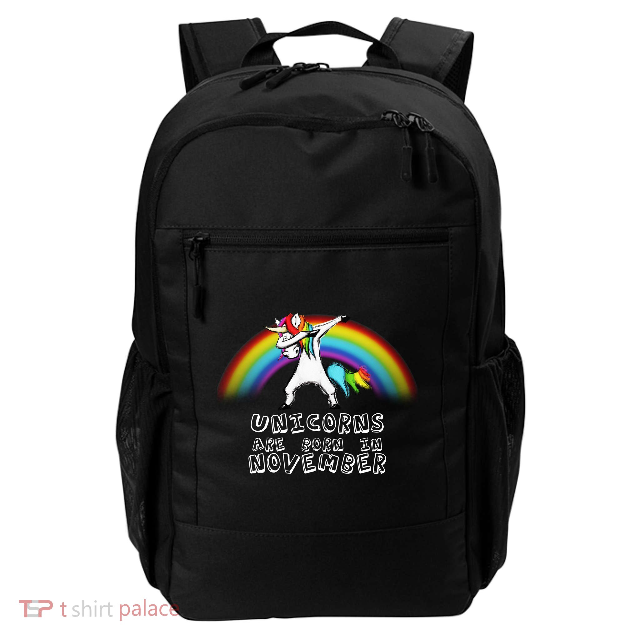Unicorns Are Born In November Daily Commute Backpack