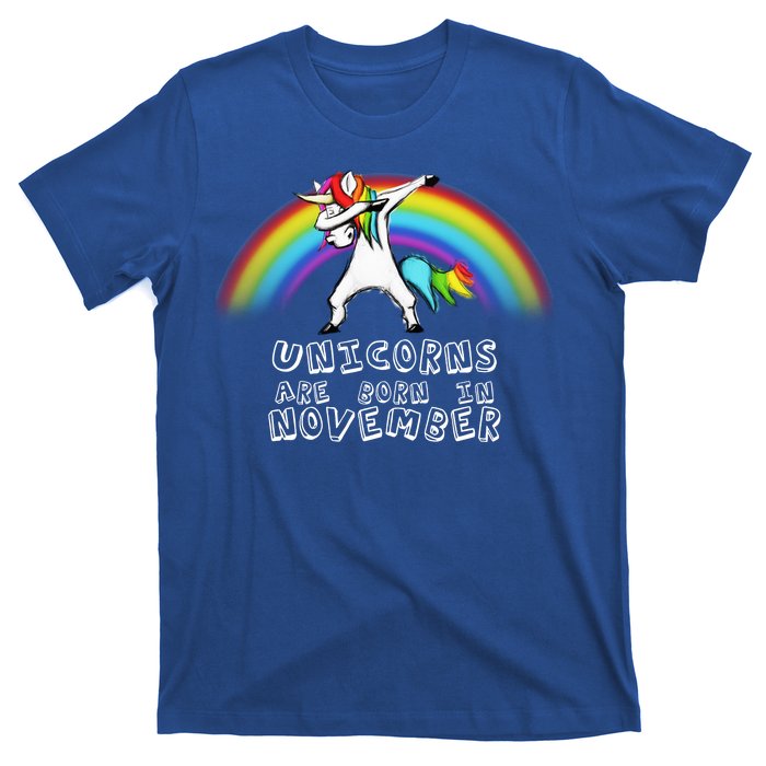 Unicorns Are Born In November T-Shirt