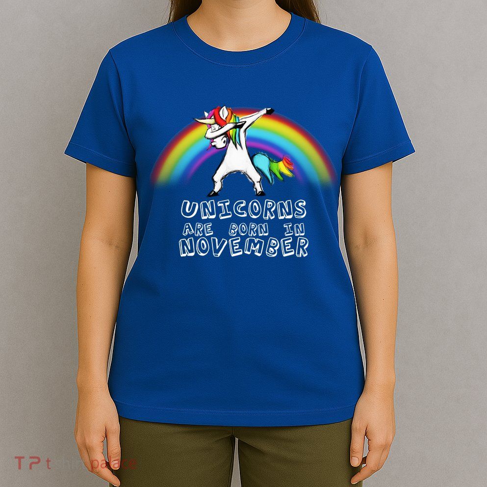 Unicorns Are Born In November T-Shirt