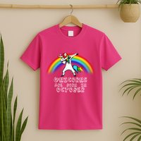 Unicorns Are Born In October Birthday T-Shirt