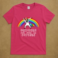 Unicorns Are Born In October Birthday T-Shirt