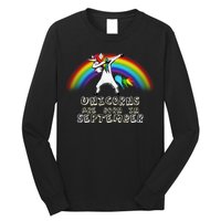 Unicorns Are Born In September Birthday Long Sleeve Shirt