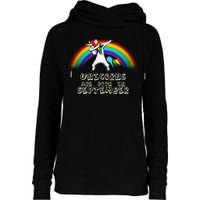 Unicorns Are Born In September Birthday Womens Funnel Neck Pullover Hood