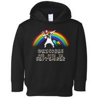 Unicorns Are Born In September Birthday Toddler Hoodie