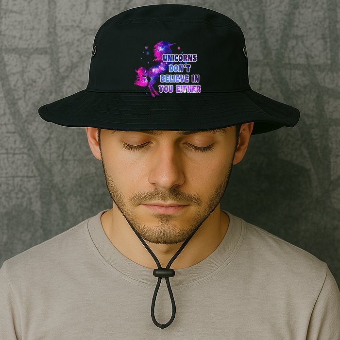 Unicorns Don't Believe In You Either Bucket Hat