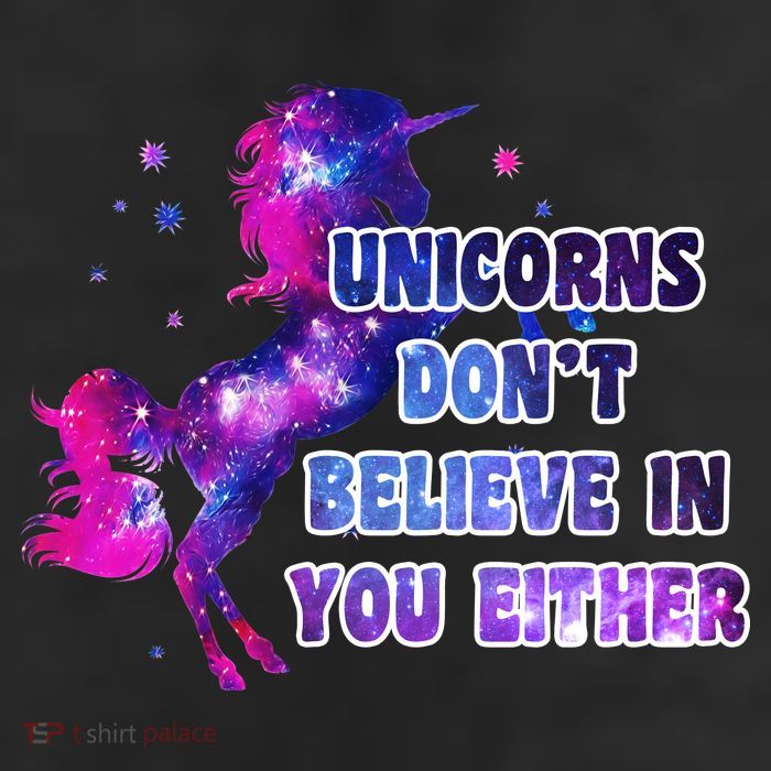 Unicorns Don't Believe In You Either 25L Jumbo Tote