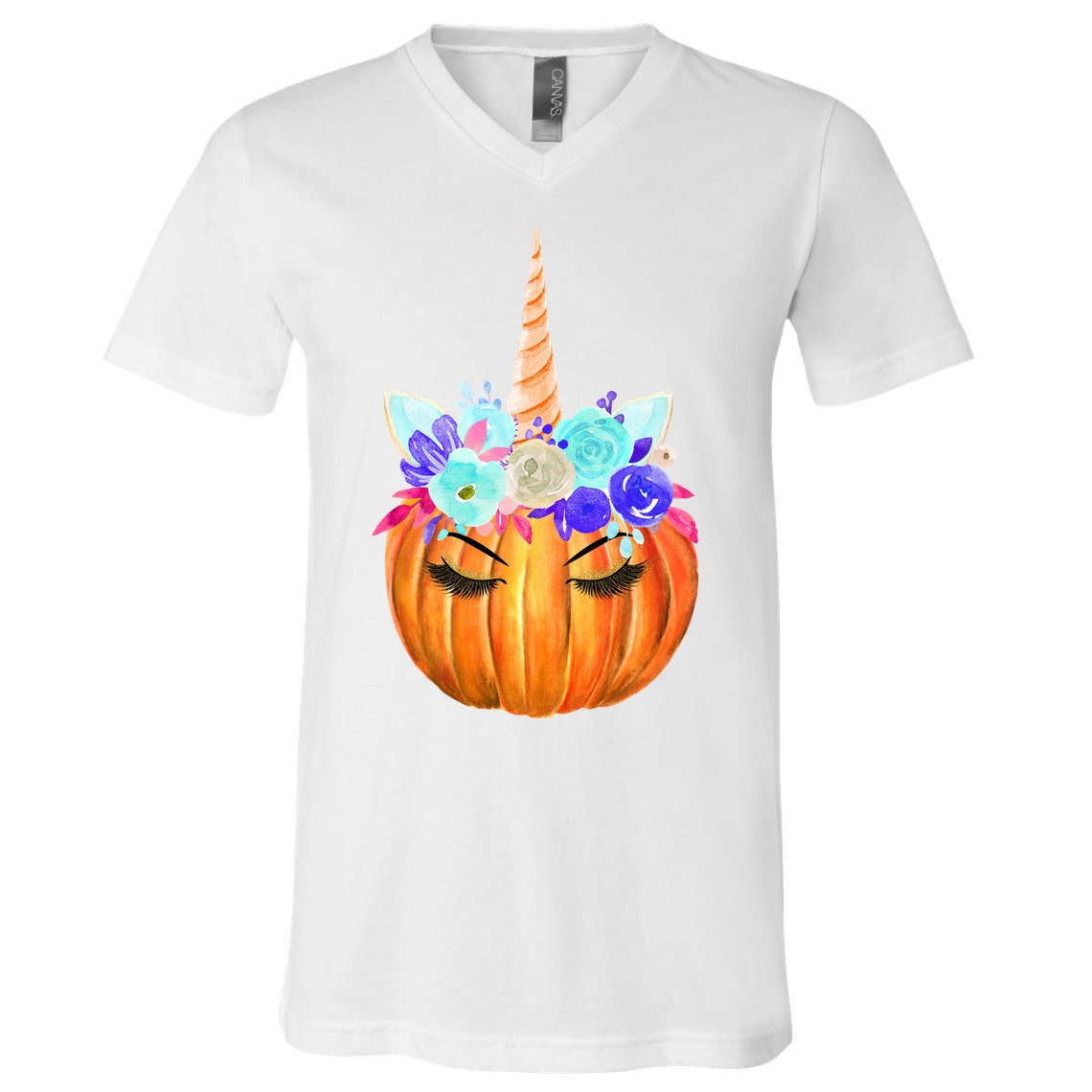 Unicron Pumpkin V-Neck T-Shirt