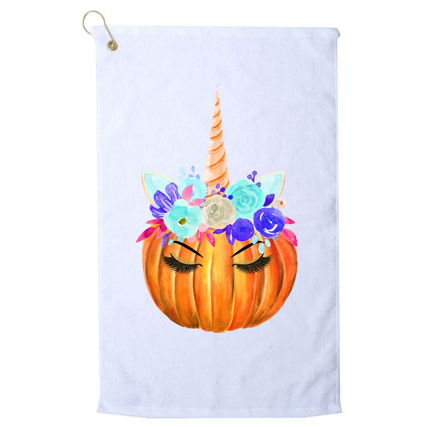 Unicron Pumpkin Golf Towel