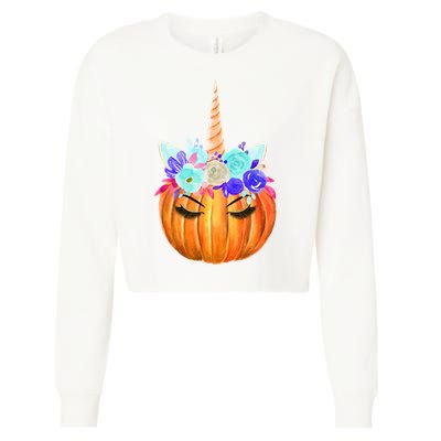 Unicron Pumpkin Cropped Pullover Crew