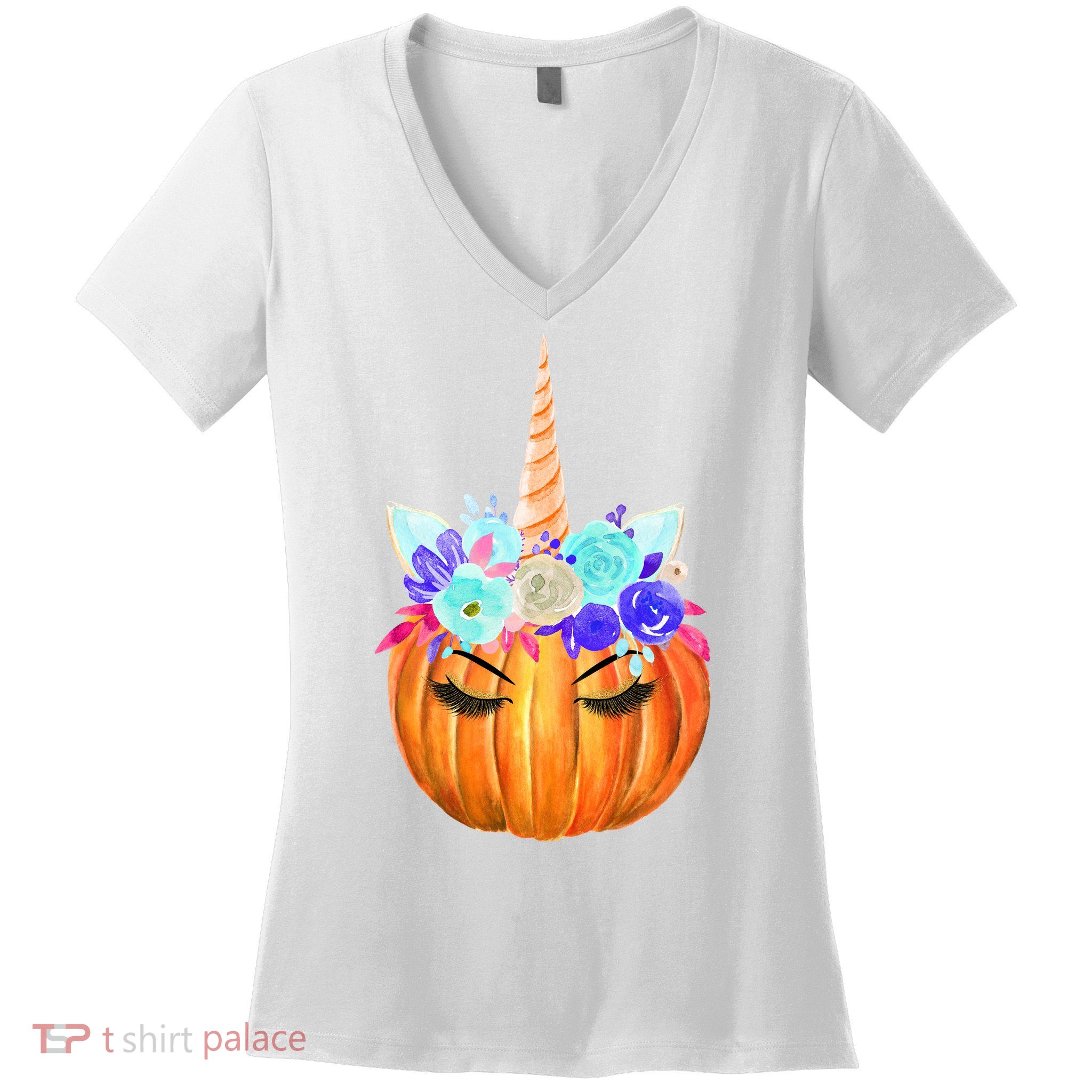 Unicron Pumpkin Women's V-Neck T-Shirt